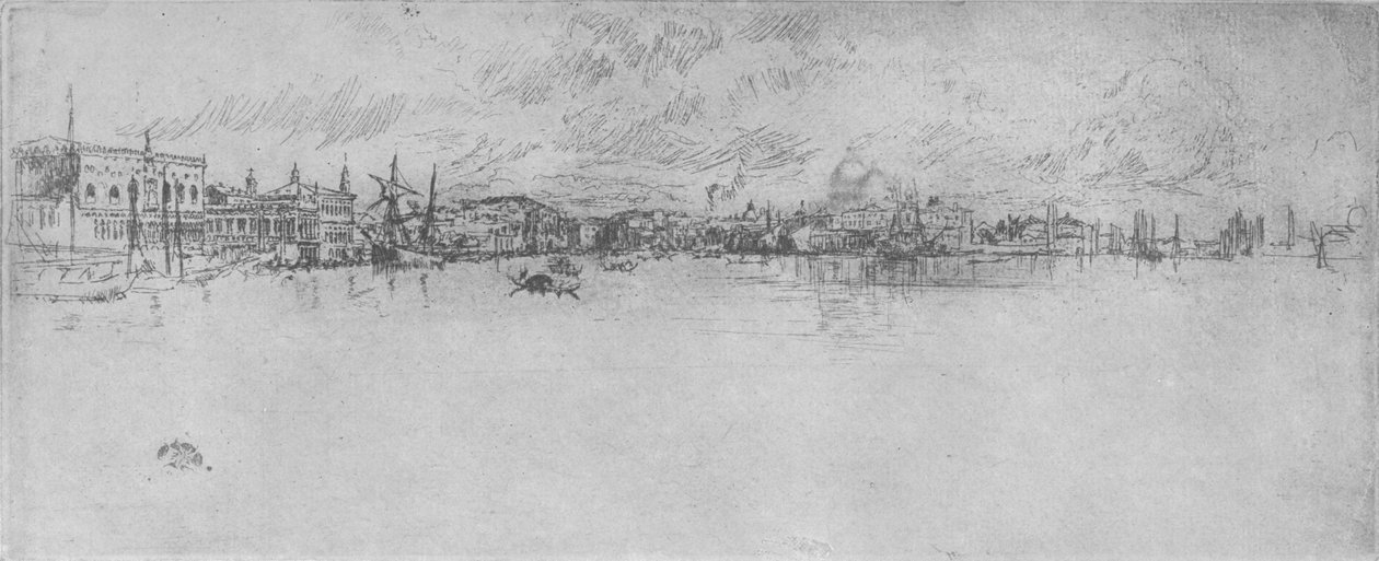 Lange Venedig, c1880, 1904 af James Abbott McNeill Whistler
