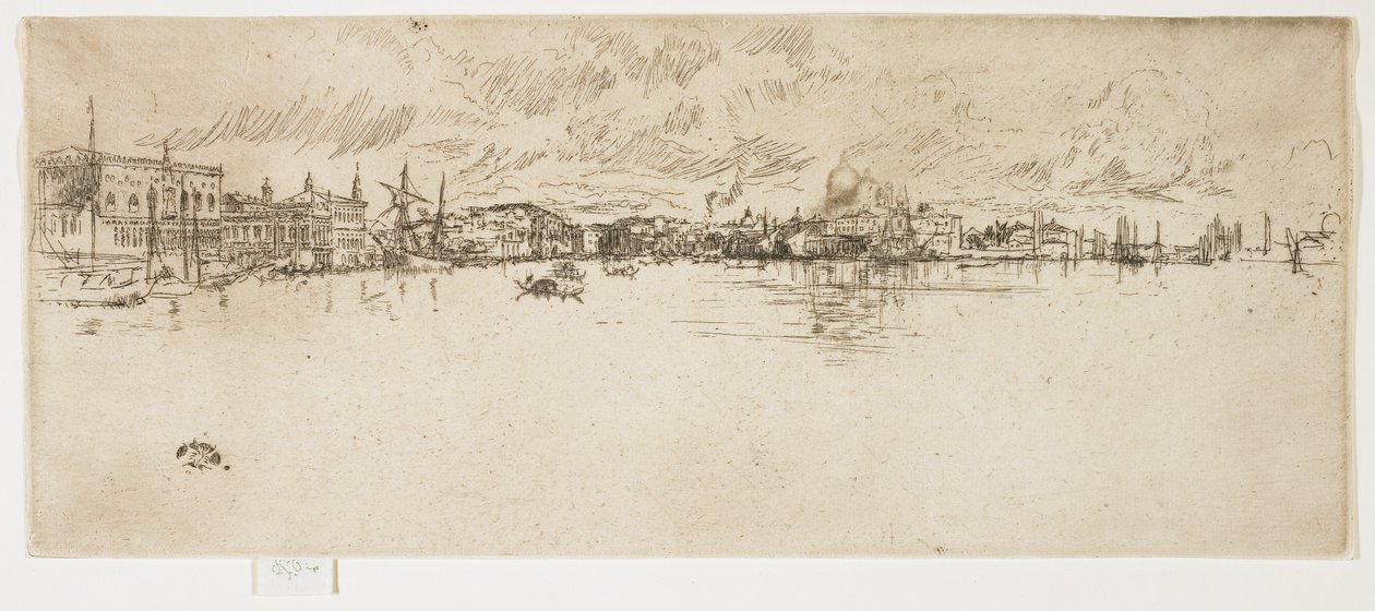 Long Venice fra The Second Venice Set, 1879-1880 af James Abbott McNeill Whistler