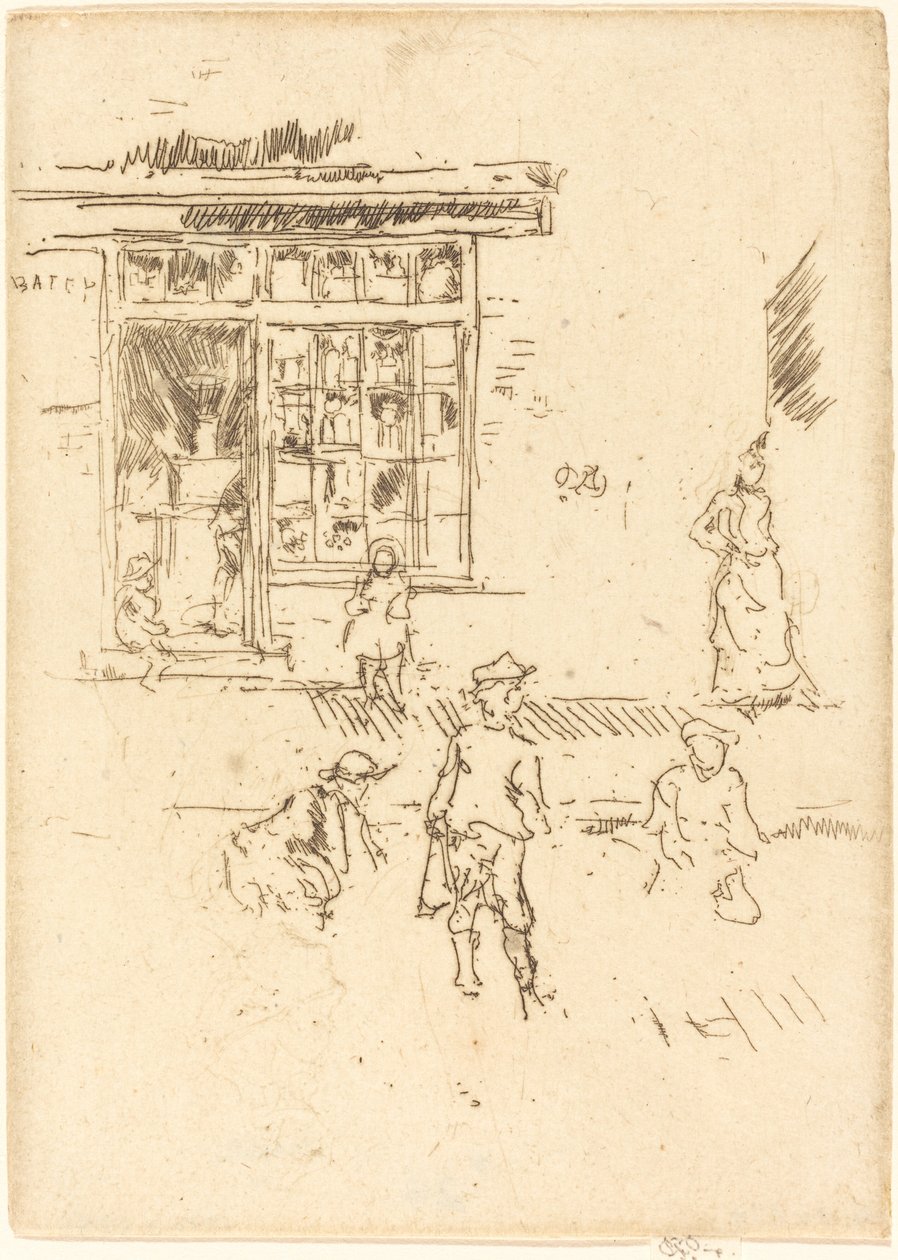 Marmor, ca. 1887. af James Abbott McNeill Whistler