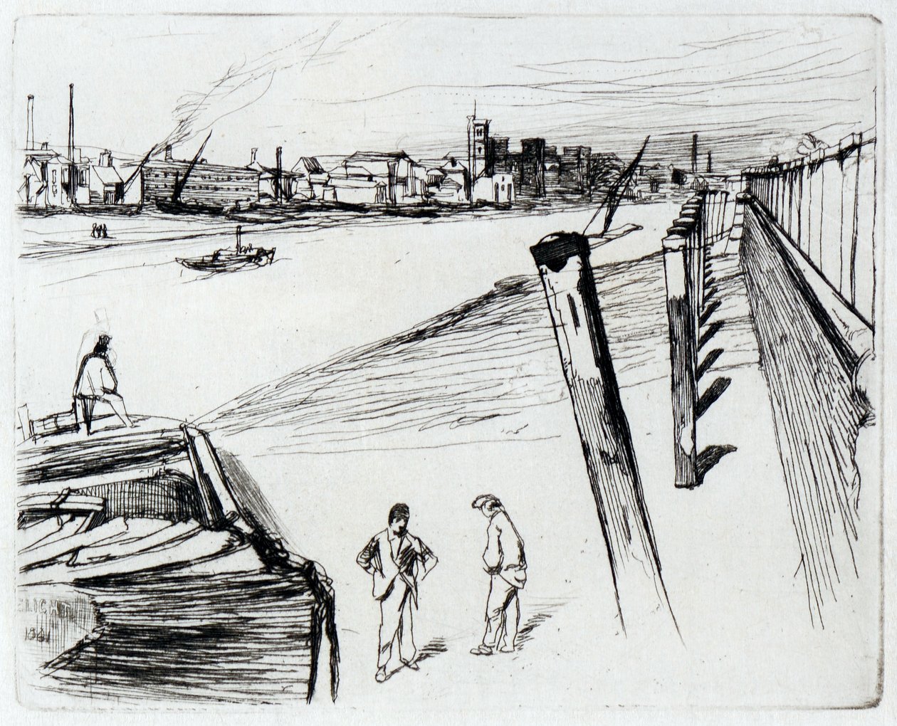 Millbank af James Abbott McNeill Whistler
