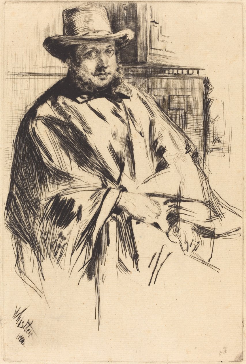 Mr. Davis Mr. Mann, 1860. af James Abbott McNeill Whistler