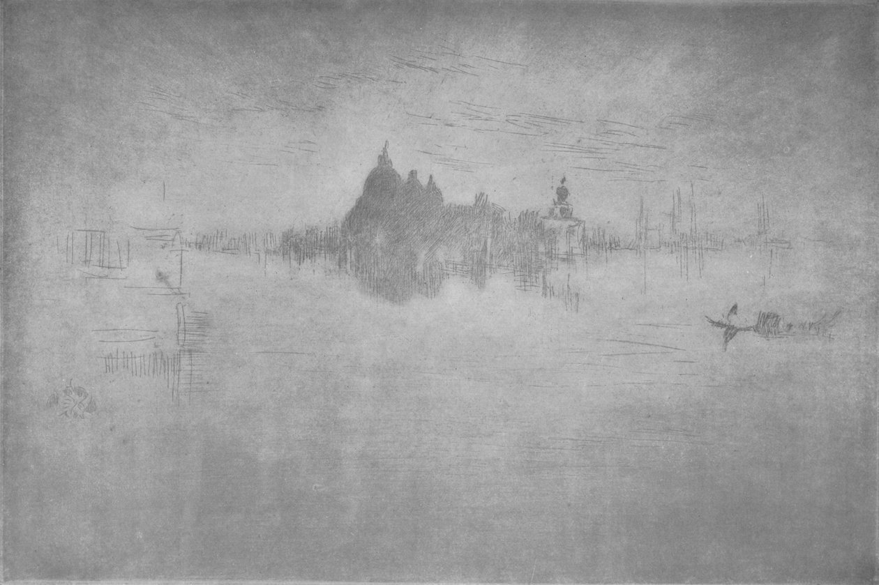 Nocturne-salut, c1879, 1904 af James Abbott McNeill Whistler