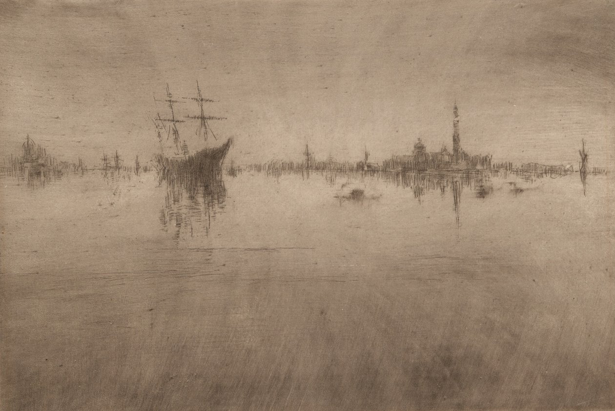 Nocturne, 1879-80 af James Abbott McNeill Whistler