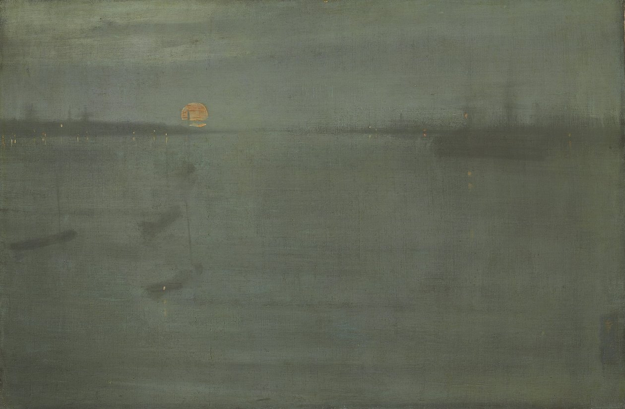 Nocturne: Blå og guld, Southampton Water af James Abbott McNeill Whistler