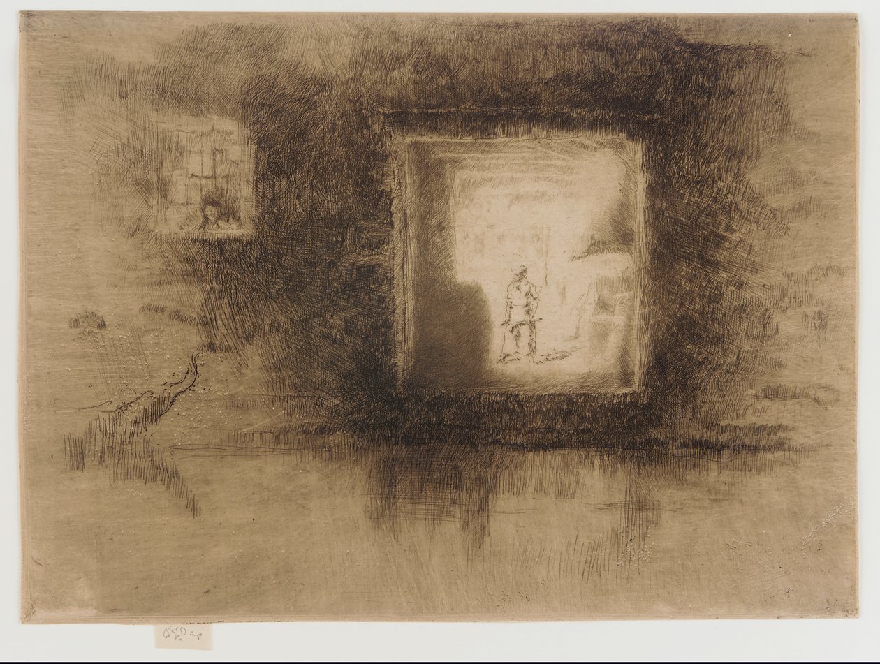 Nocturne: Ovn, 1879-1880. af James Abbott McNeill Whistler