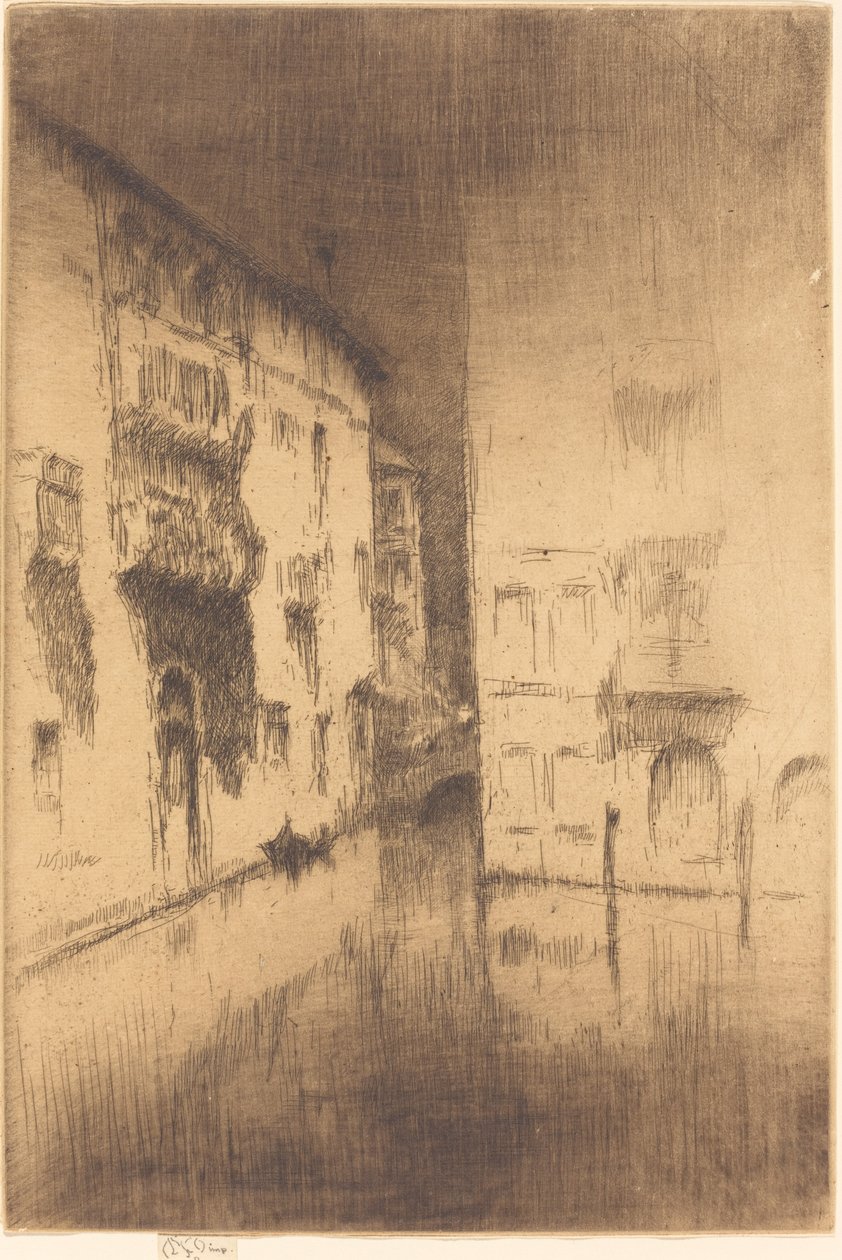 Nocturne: Paladser, 18791880. af James Abbott McNeill Whistler