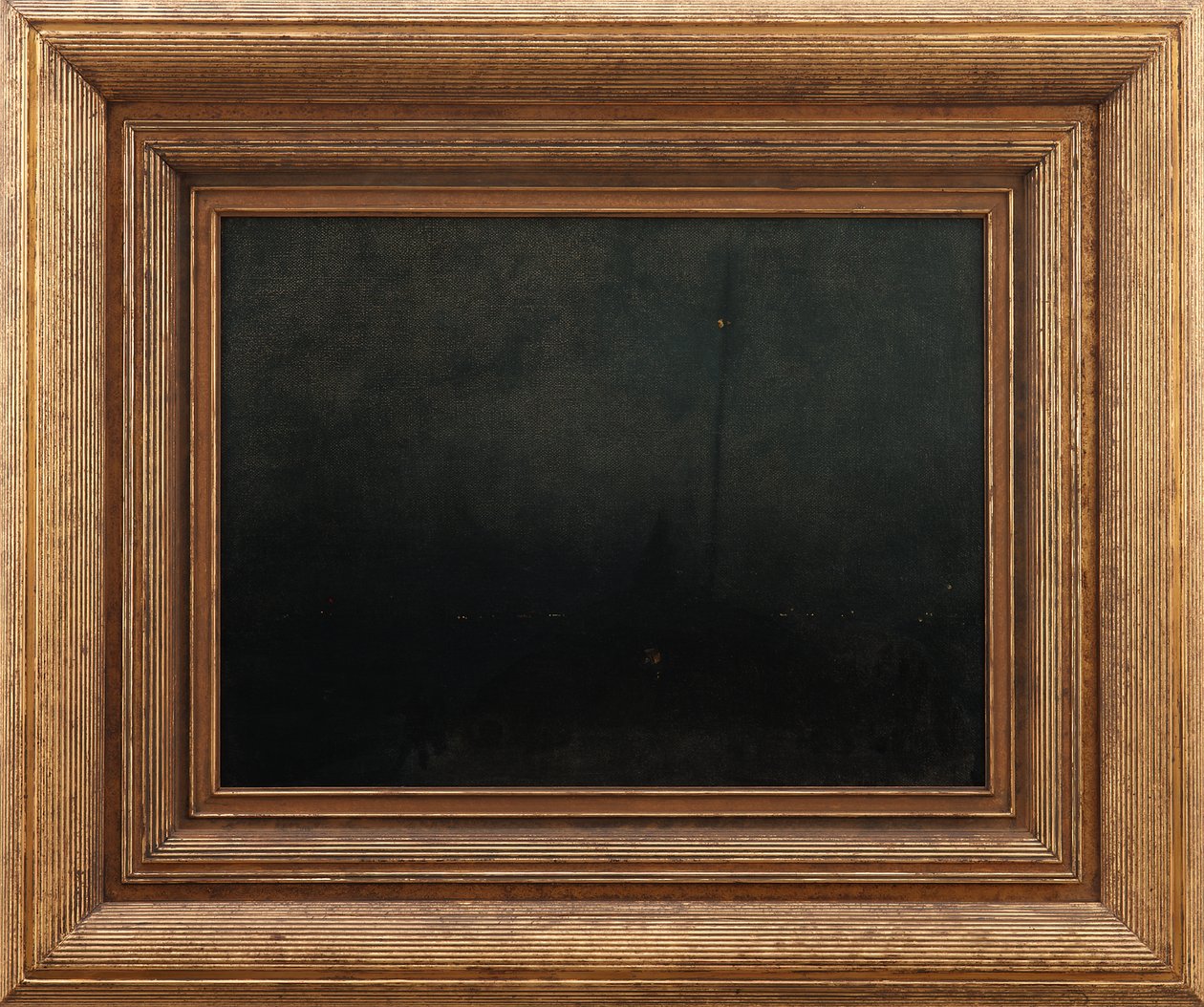 Nocturne in Black and Gold: Entrance to Southampton Water, ca. 1875-76 af James Abbott McNeill Whistler