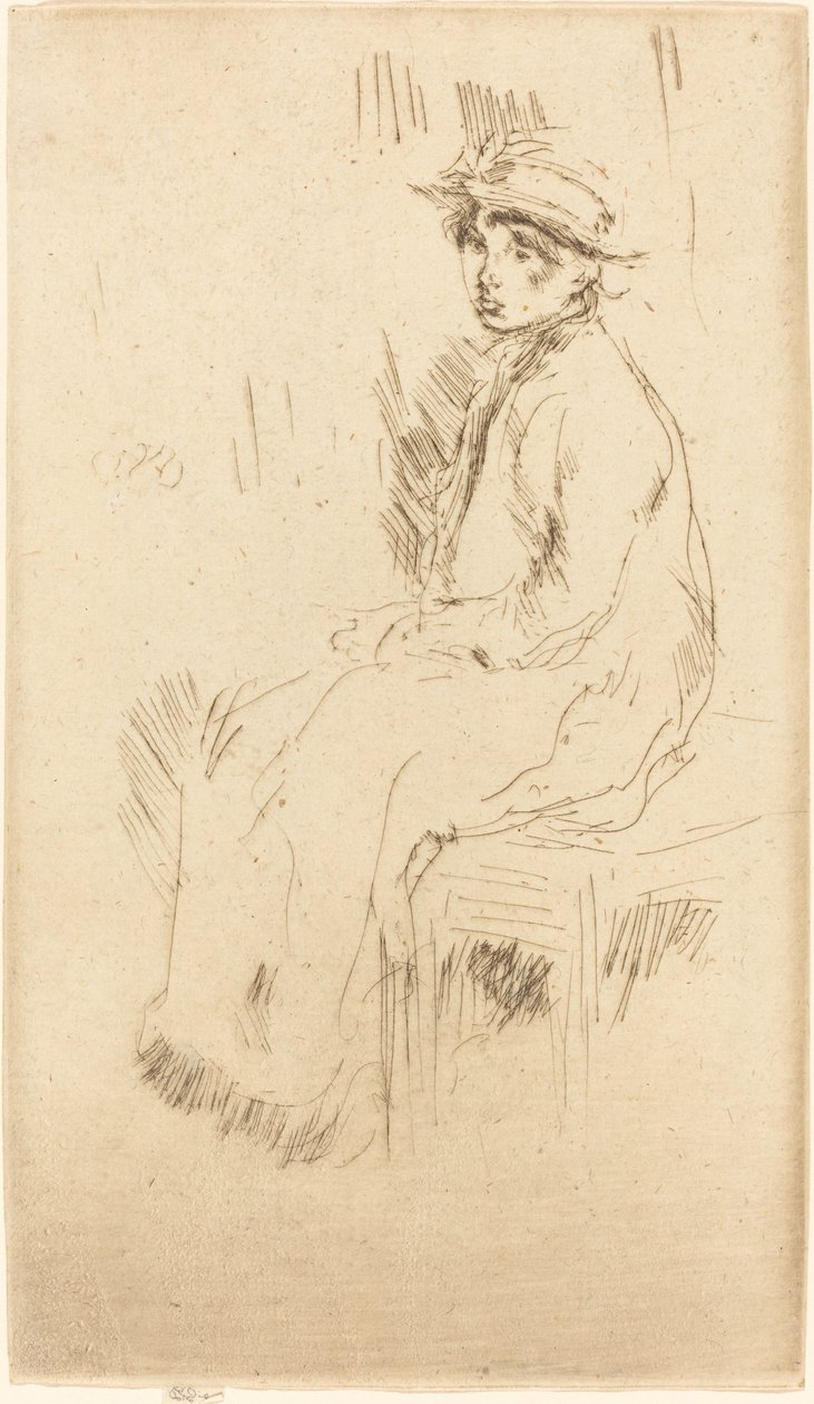 Nora Quinn. af James Abbott McNeill Whistler
