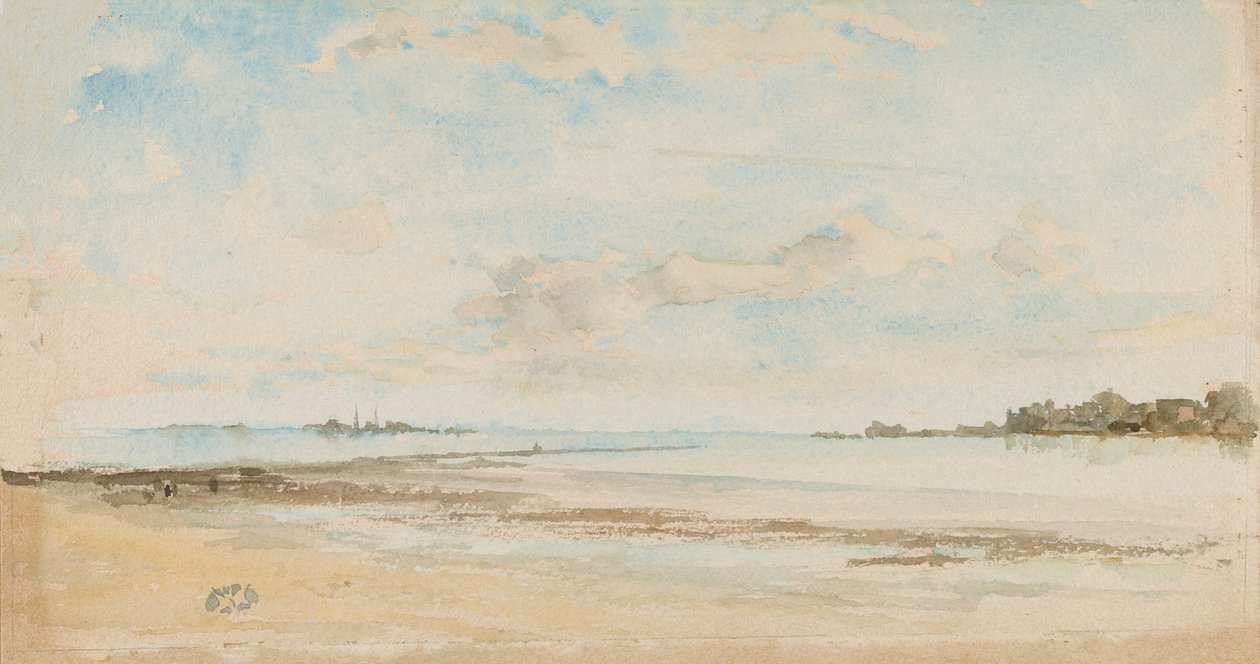 Note i Blue and OpalJersey, 1881. af James Abbott McNeill Whistler
