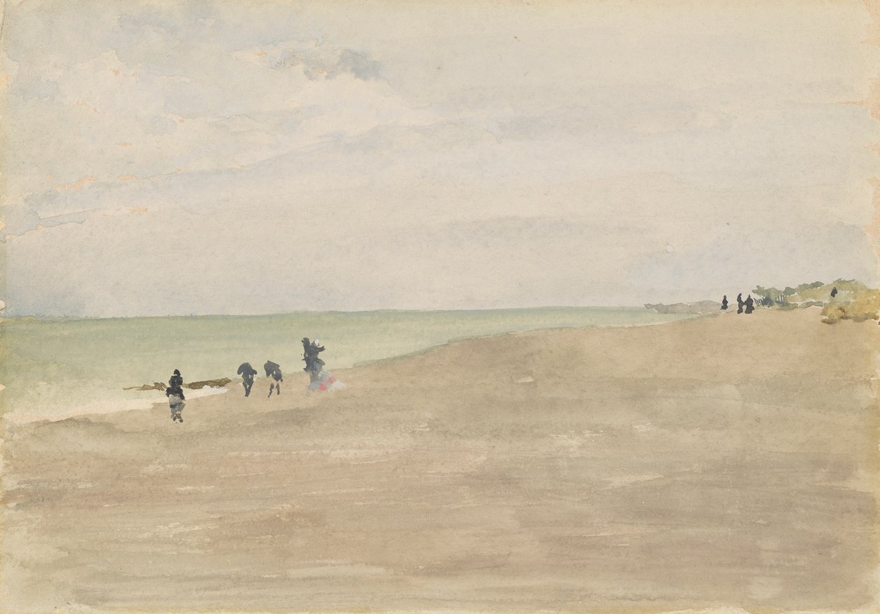 Opal Beach, 1882-1884. af James Abbott McNeill Whistler