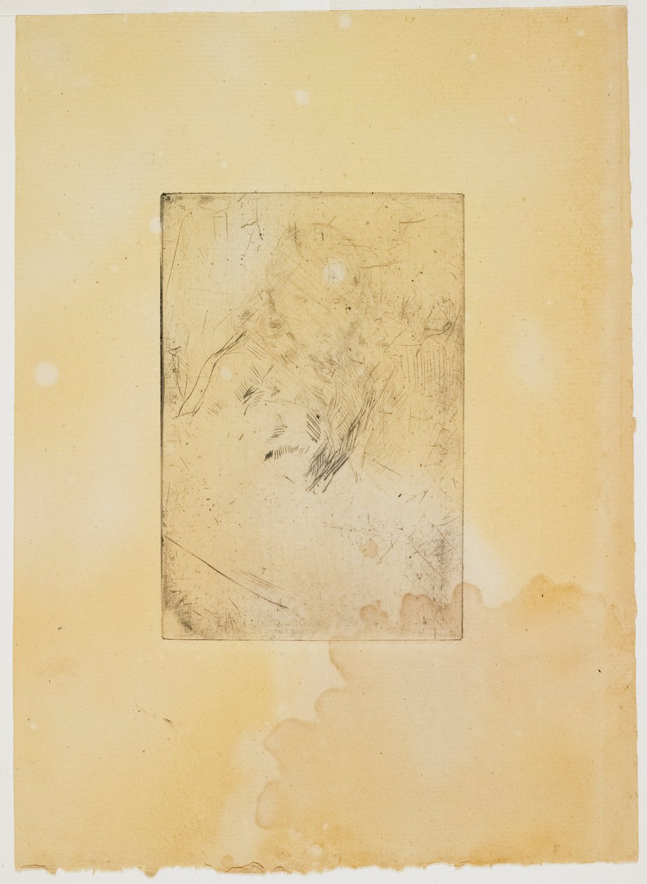 Porträtstudie af James Abbott McNeill Whistler