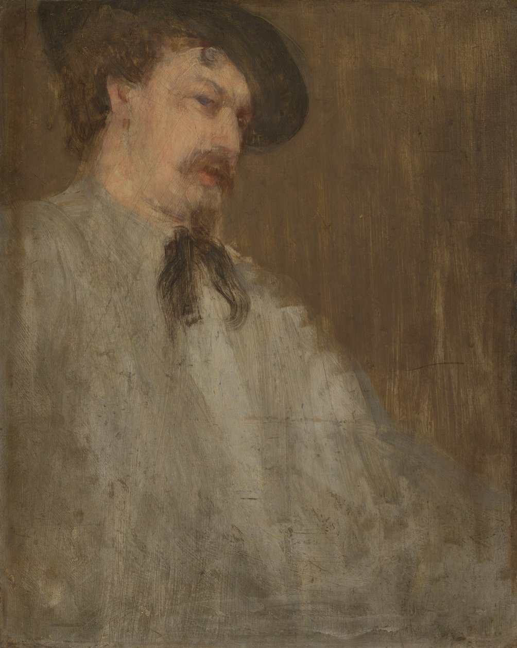 Portræt af Dr. William McNeill Whistler, 187173. af James Abbott McNeill Whistler