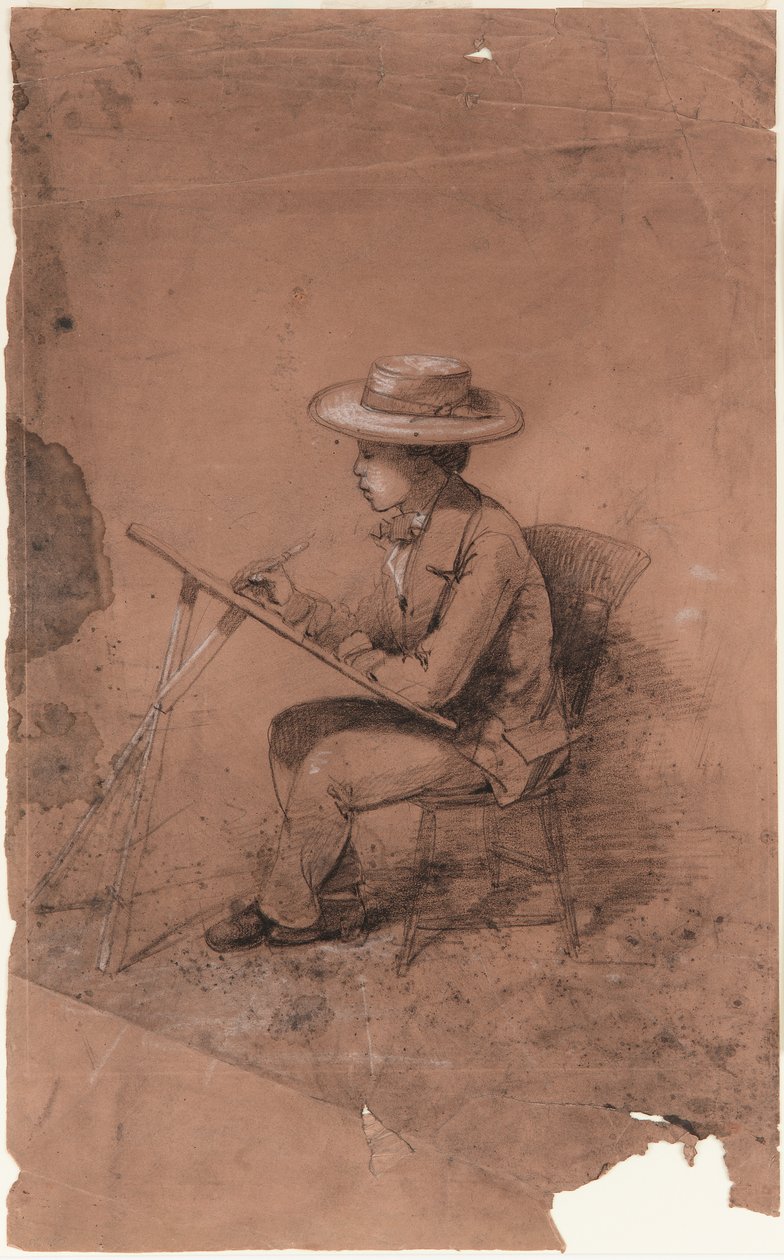 Portræt af John Ross Key, 1854-55. af James Abbott McNeill Whistler