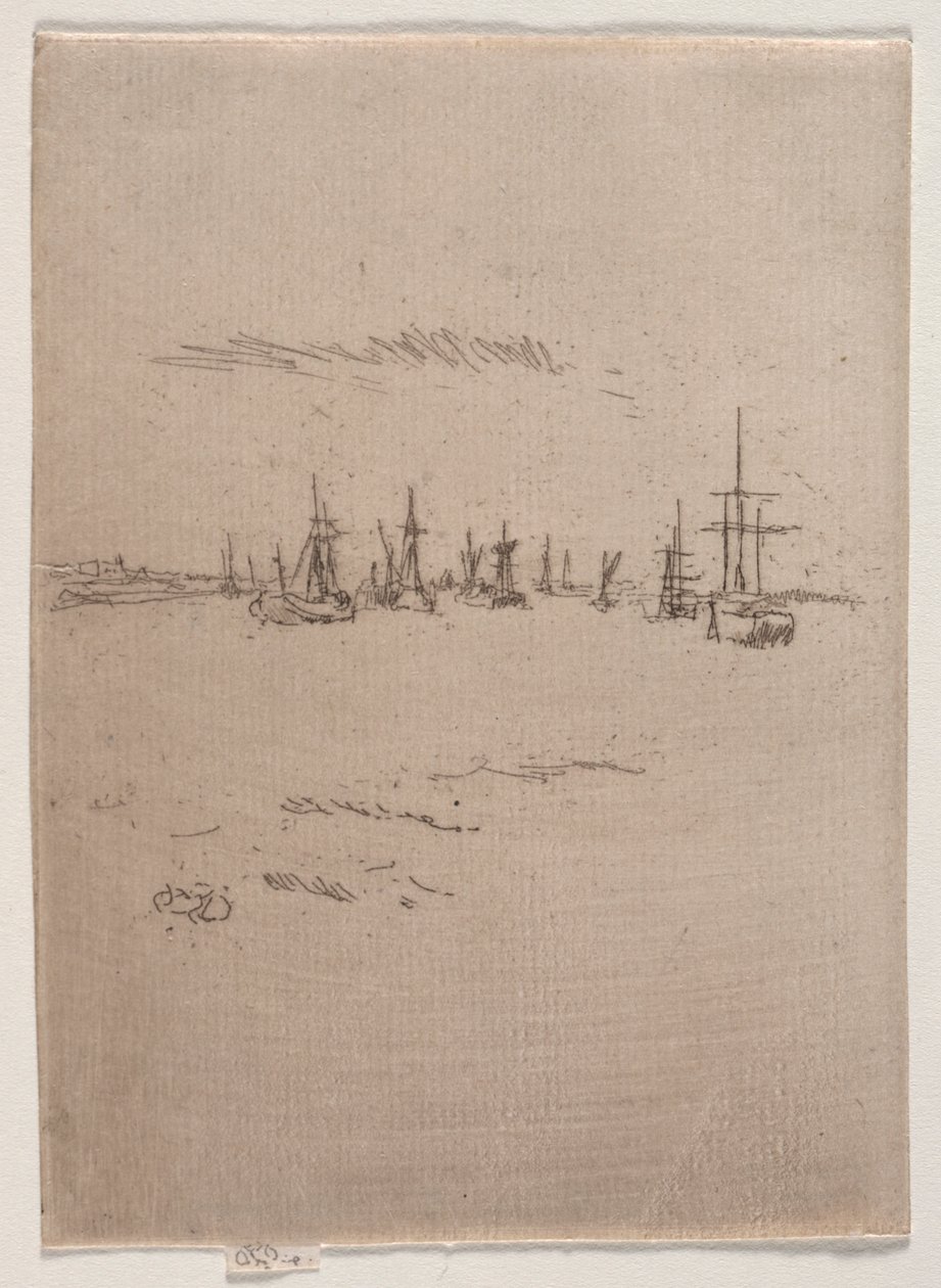 Vend tilbage til Tilbury. af James Abbott McNeill Whistler