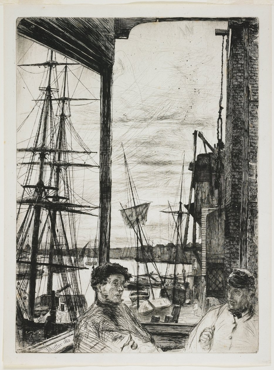 Rotherhithe af James Abbott McNeill Whistler