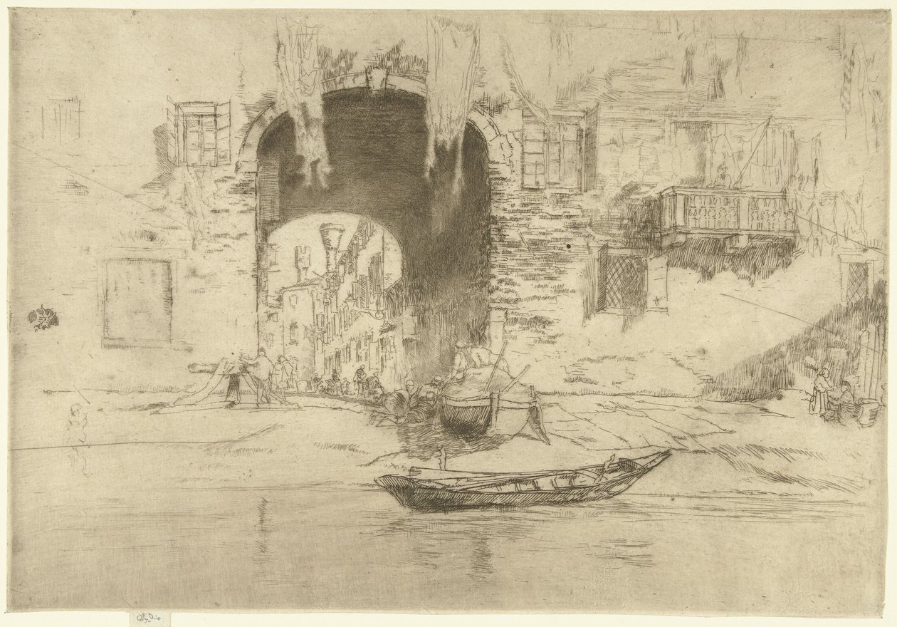 San Biagio Et sæt på seksogtyve raderinger (serietitel) af James Abbott McNeill Whistler