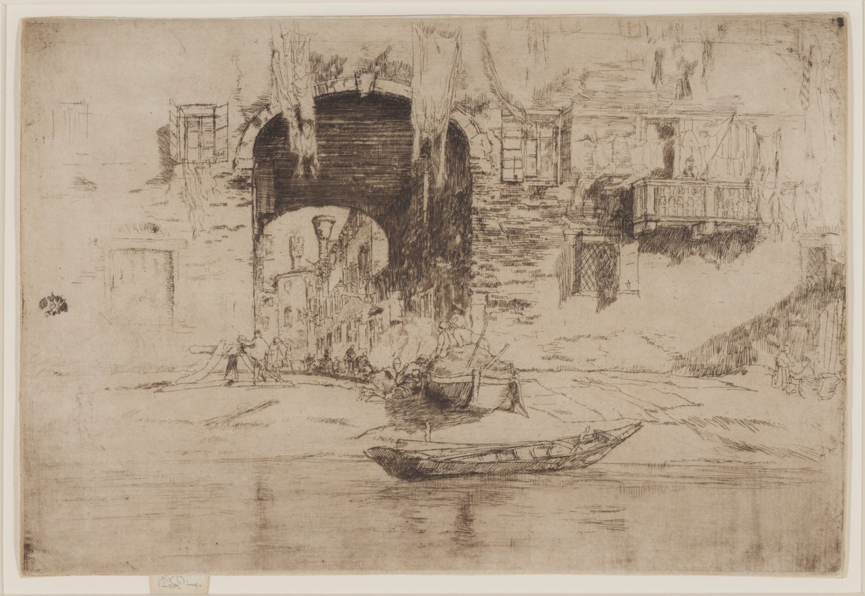 San Biagio af James Abbott McNeill Whistler