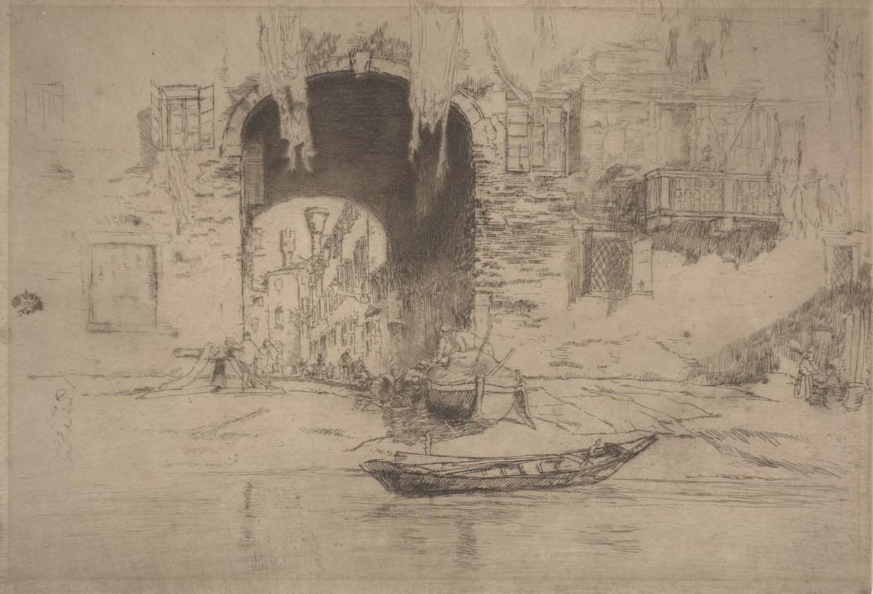 San Biagio af James Abbott McNeill Whistler