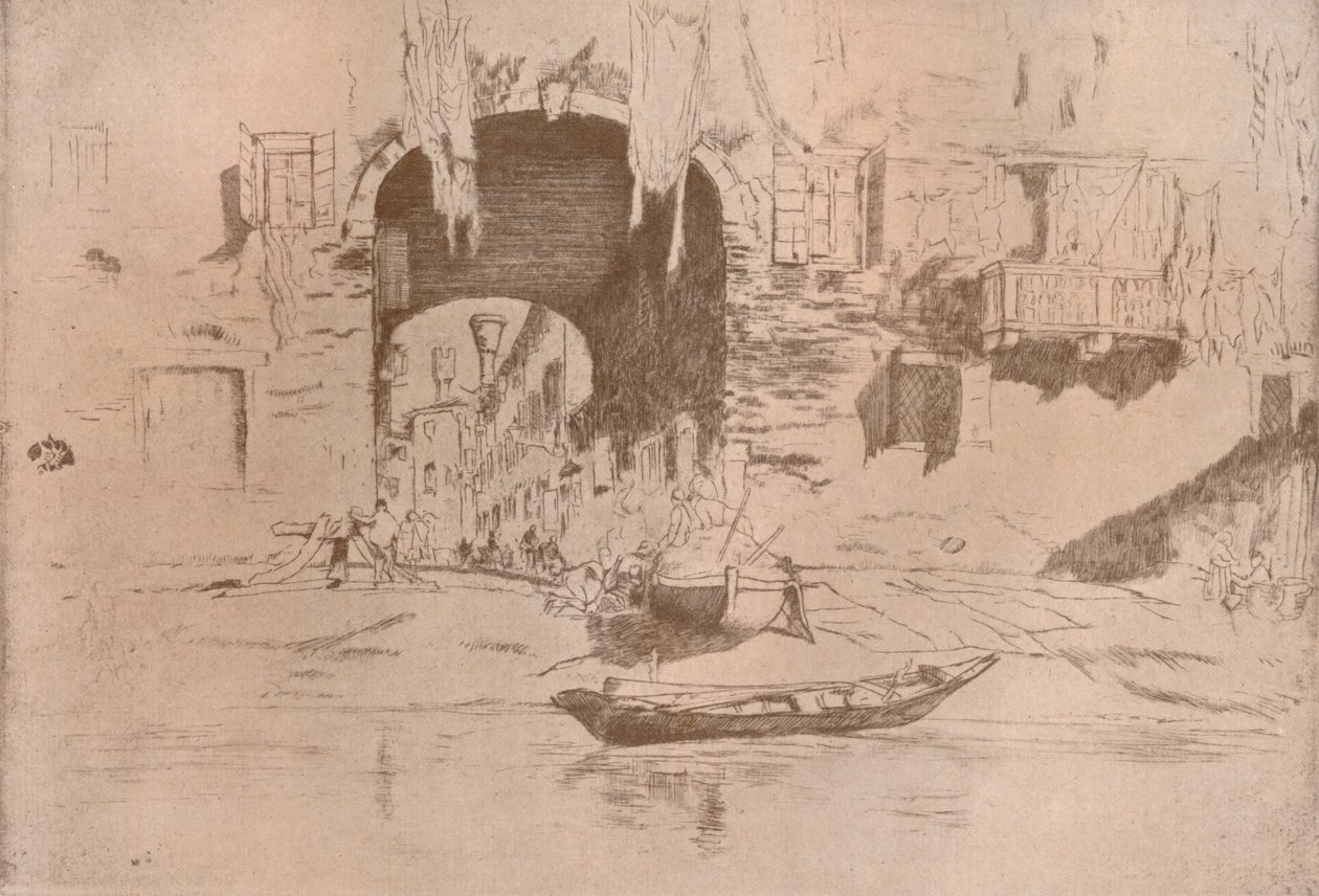 San Biagio, c1879, 1904 af James Abbott McNeill Whistler