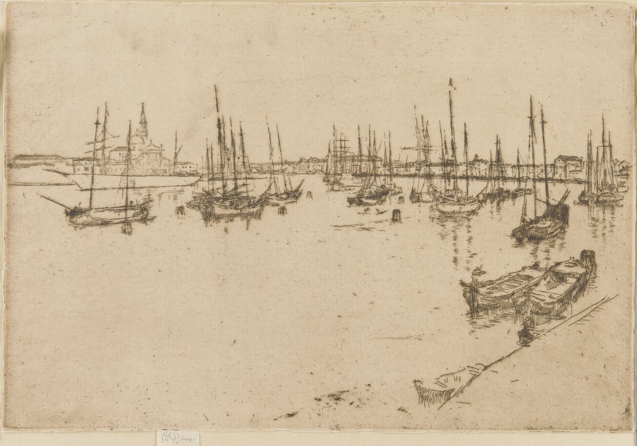St. George, 1879-1880. af James Abbott McNeill Whistler