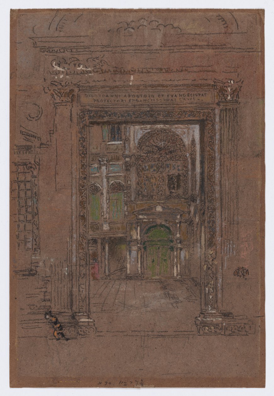 Johannes Apostel et Evangelistae af James Abbott McNeill Whistler