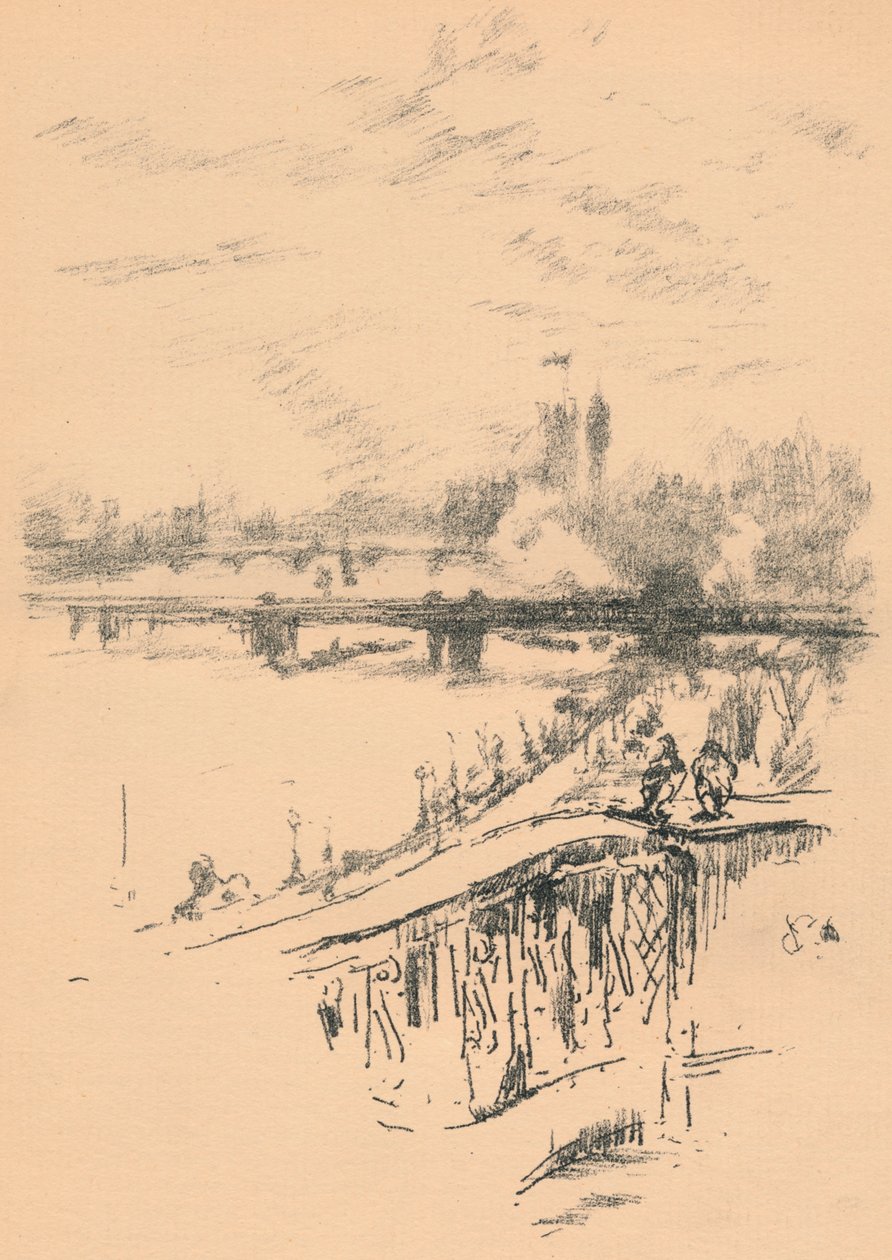 Savoy Pigeons, 1896, 1898 af James Abbott McNeill Whistler