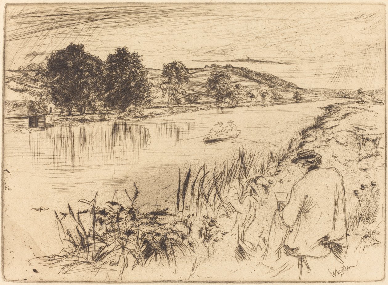 Skitser, No.I, 1861. af James Abbott McNeill Whistler
