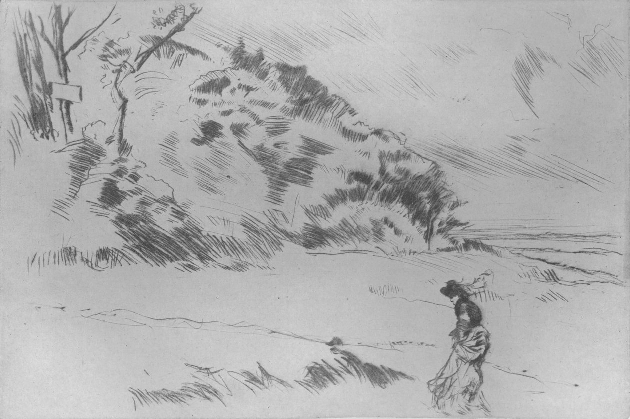 Speke Shore, c1875, 1904 af James Abbott McNeill Whistler