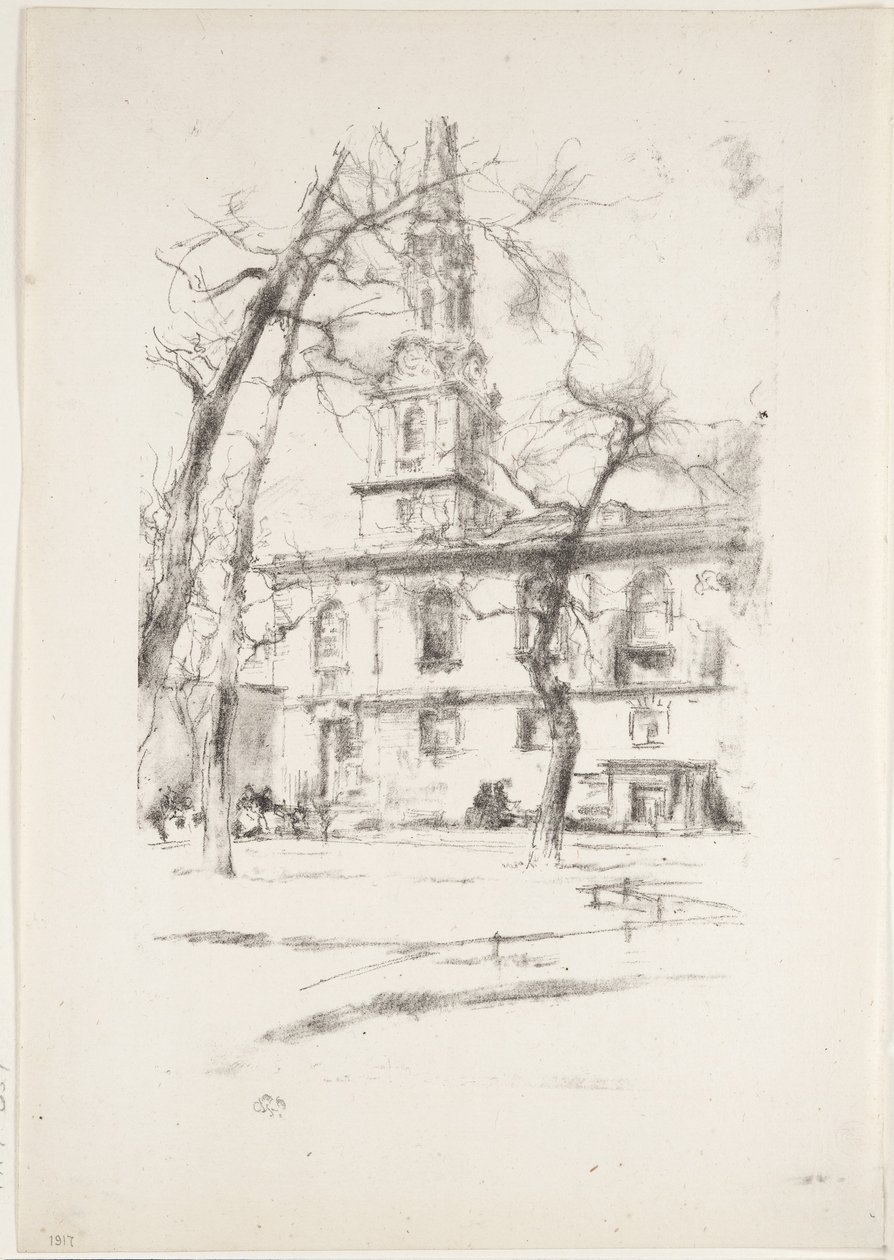 St. Giles-in-the-Fields, 1896 af James Abbott McNeill Whistler