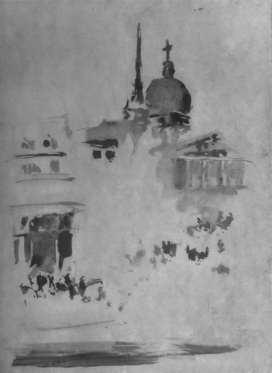 St. Pauls, c1884, 1904 af James Abbott McNeill Whistler