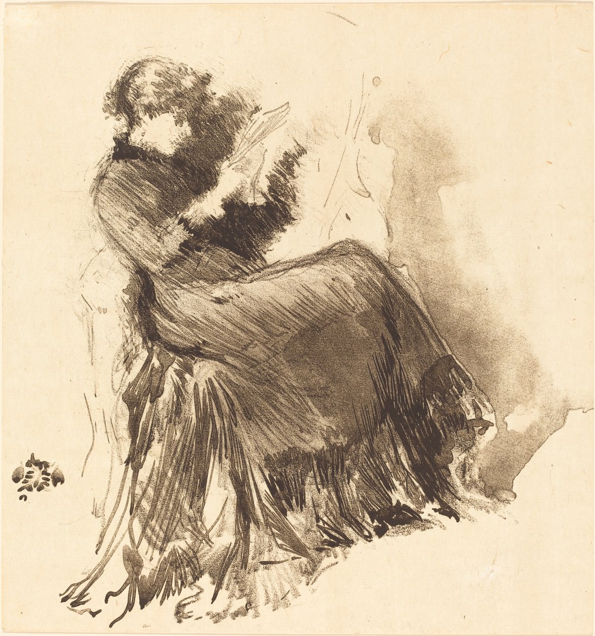 Studie, 1878. af James Abbott McNeill Whistler