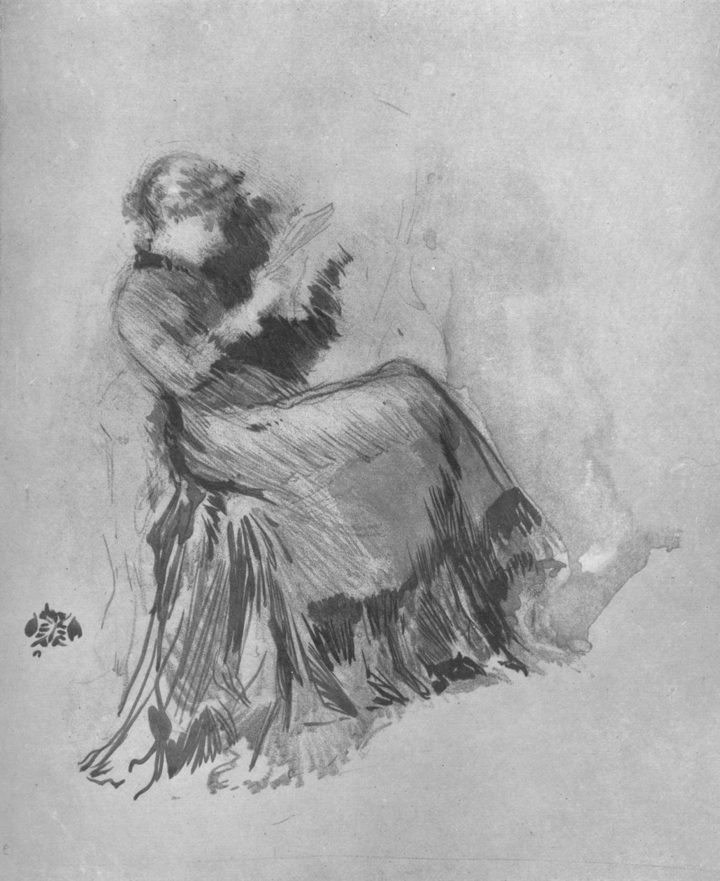 Studie, c1880, 1904 af James Abbott McNeill Whistler