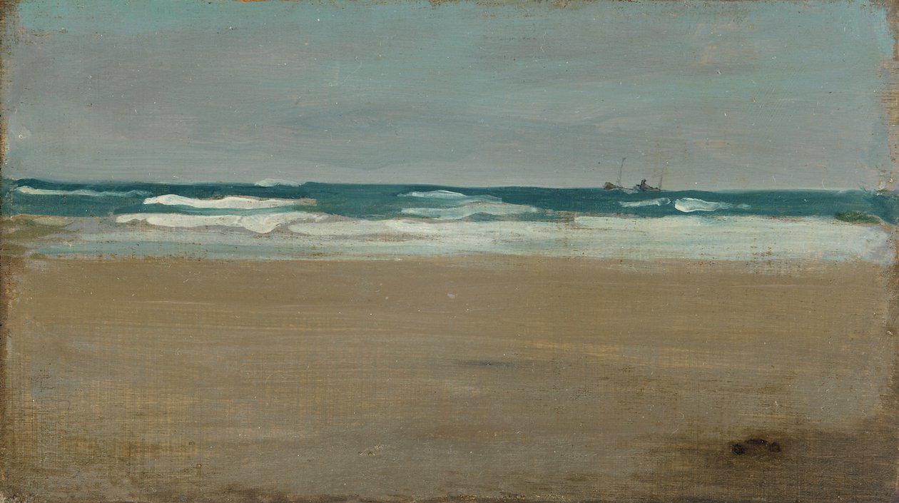 Det vrede hav, 1883 eller 1884. af James Abbott McNeill Whistler