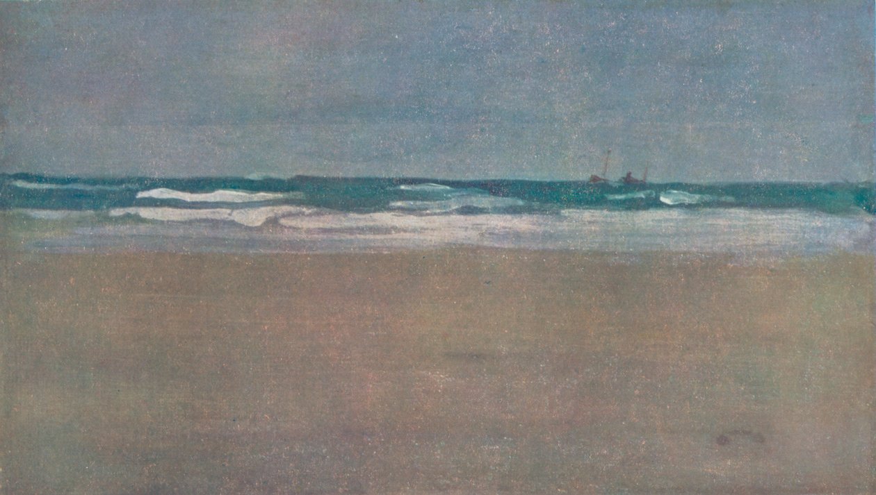 Det vrede hav, 1884, 1904 af James Abbott McNeill Whistler