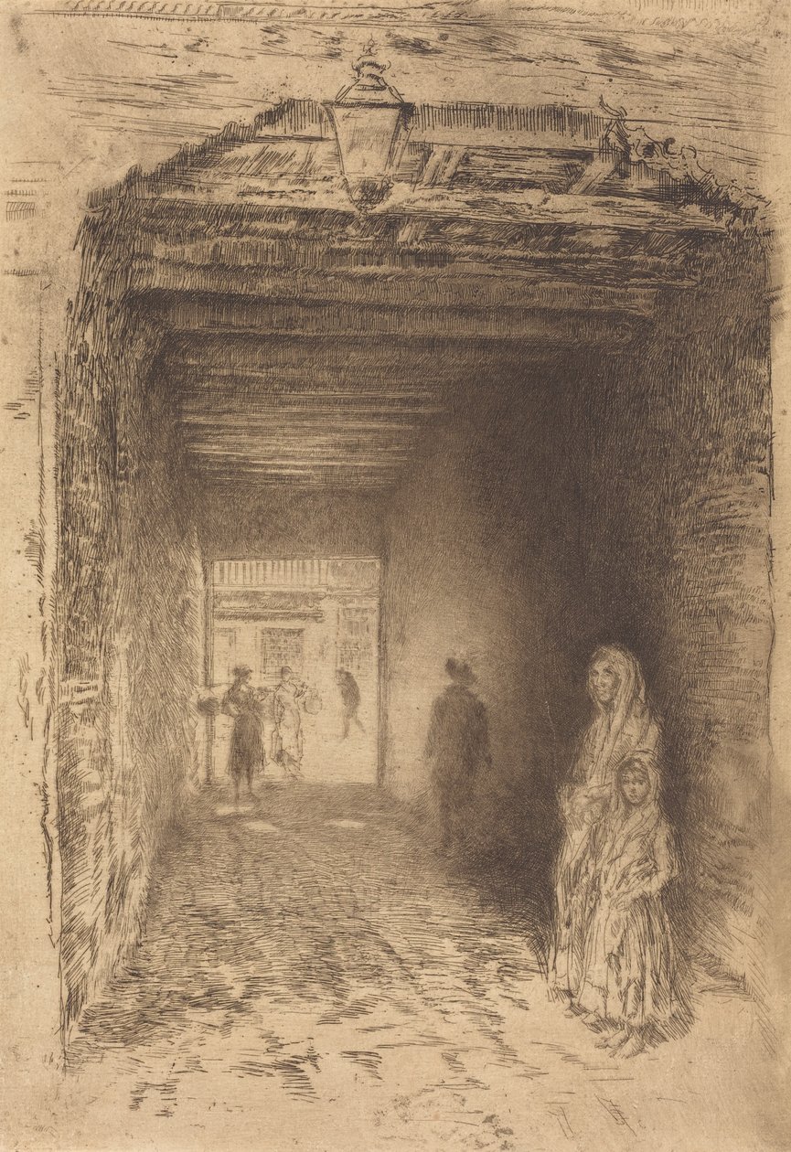Tiggerne, 18791880. af James Abbott McNeill Whistler