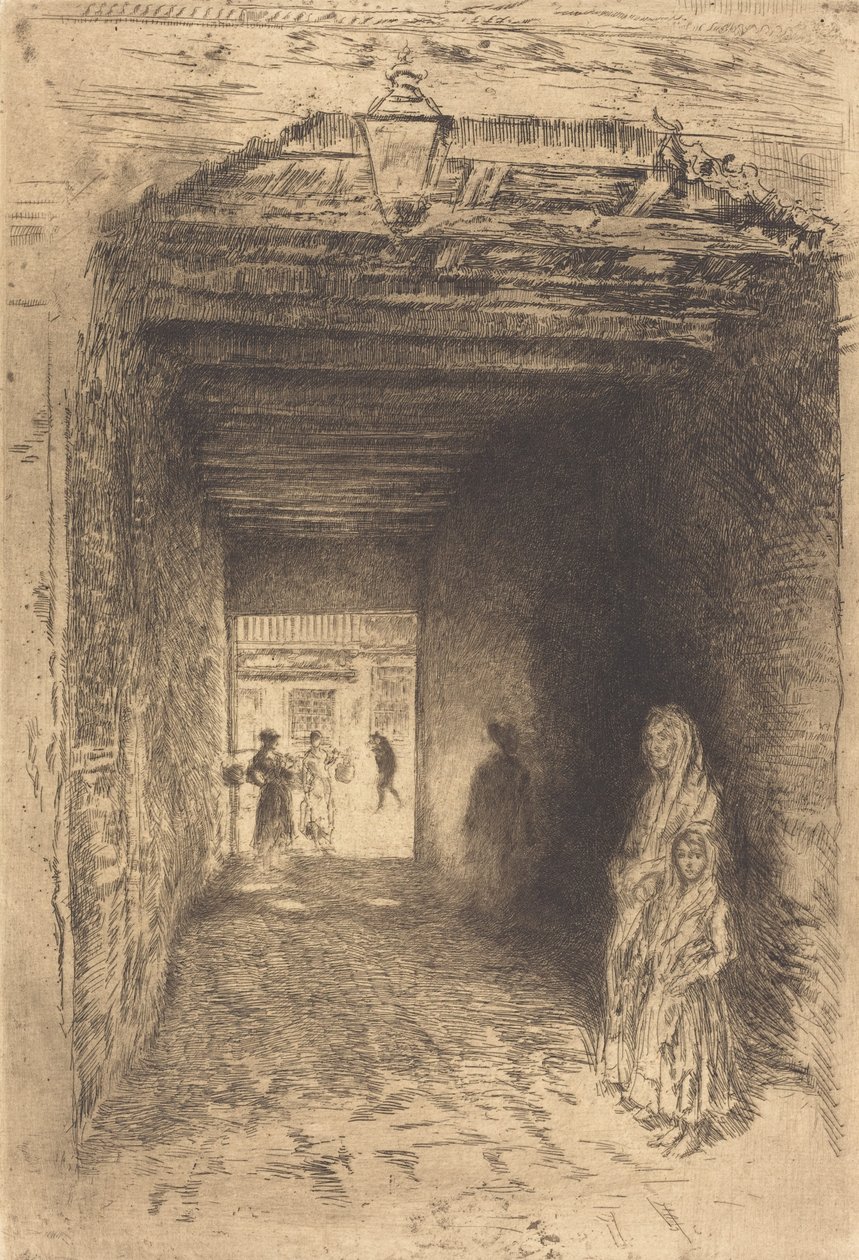 Tiggerne, 18791880. af James Abbott McNeill Whistler
