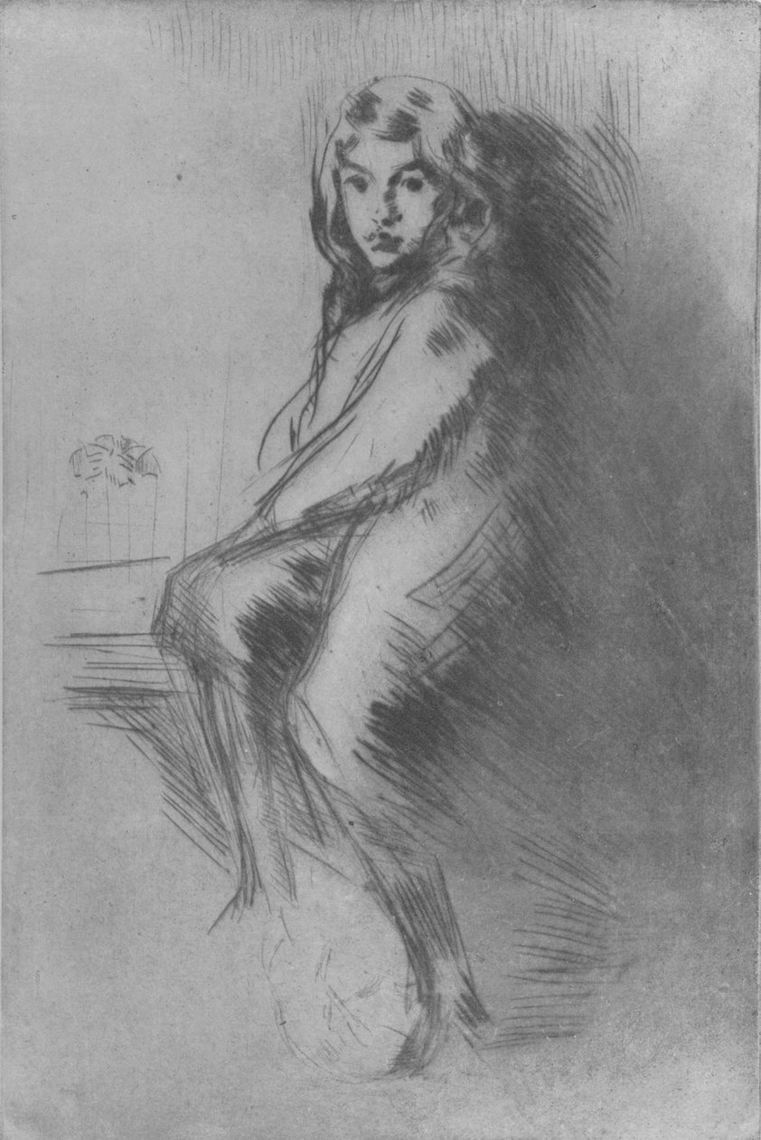 The Boy Charlie Hanson, c1876, 1904 af James Abbott McNeill Whistler