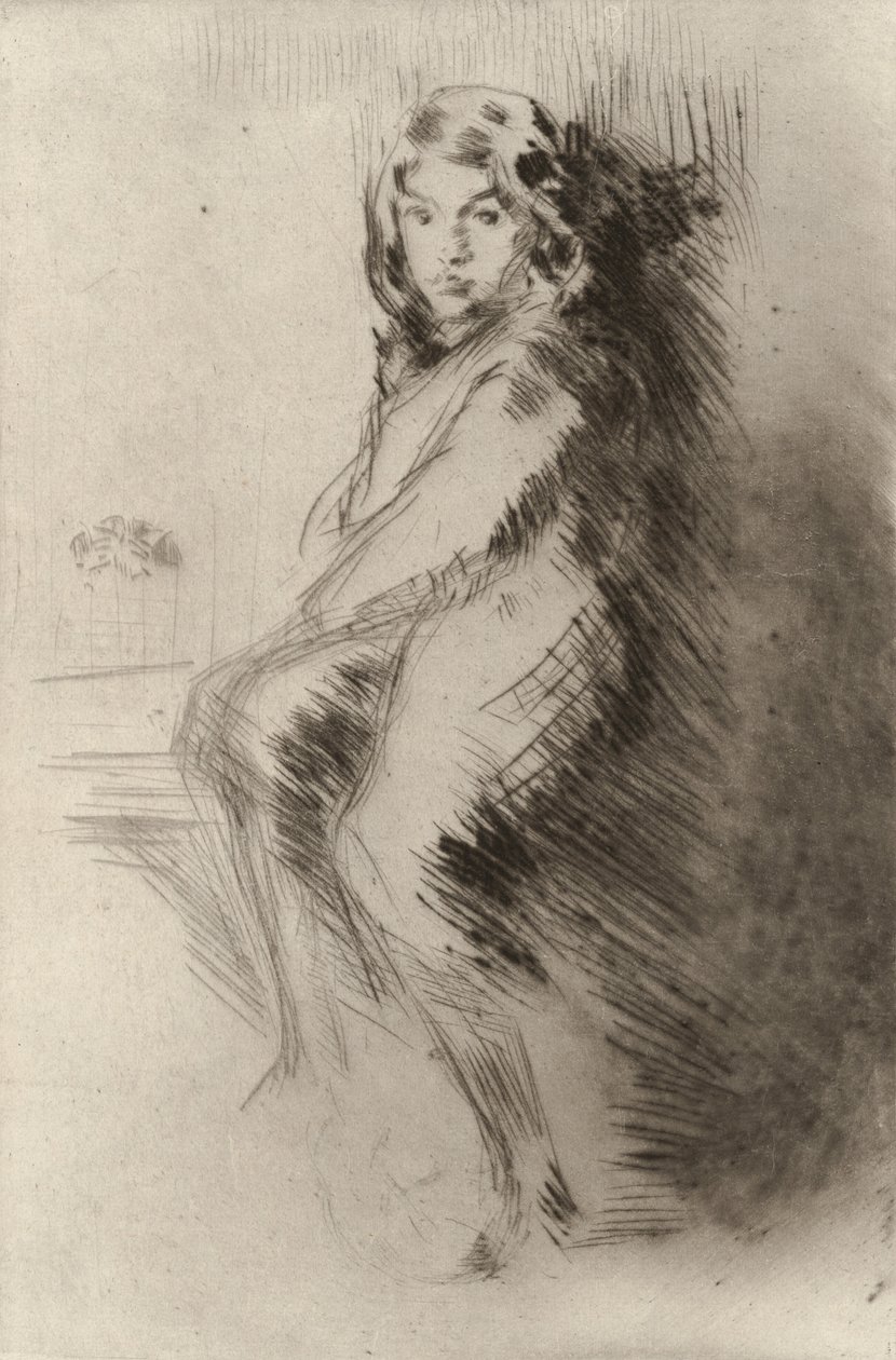Drengen Charlie Hanson, ca. 18731875. af James Abbott McNeill Whistler