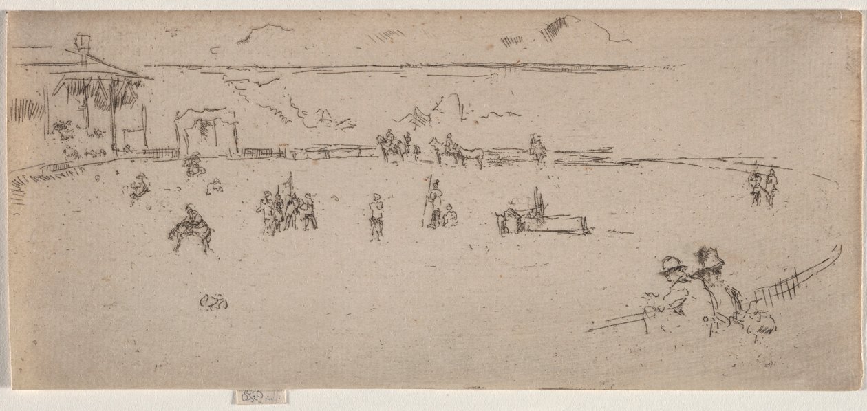 Bukkehesten. af James Abbott McNeill Whistler