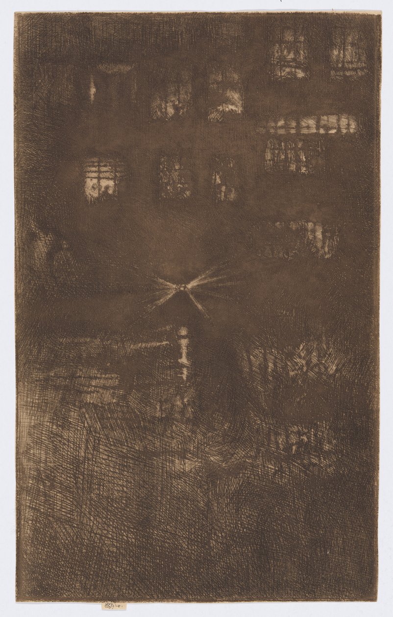 Dansens Hus: Nocturne af James Abbott McNeill Whistler