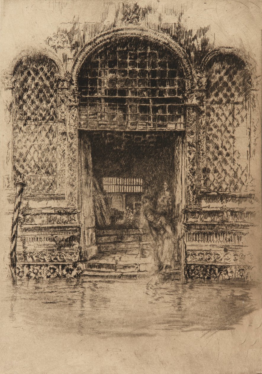 Døråbningen, 1879-1880. af James Abbott McNeill Whistler