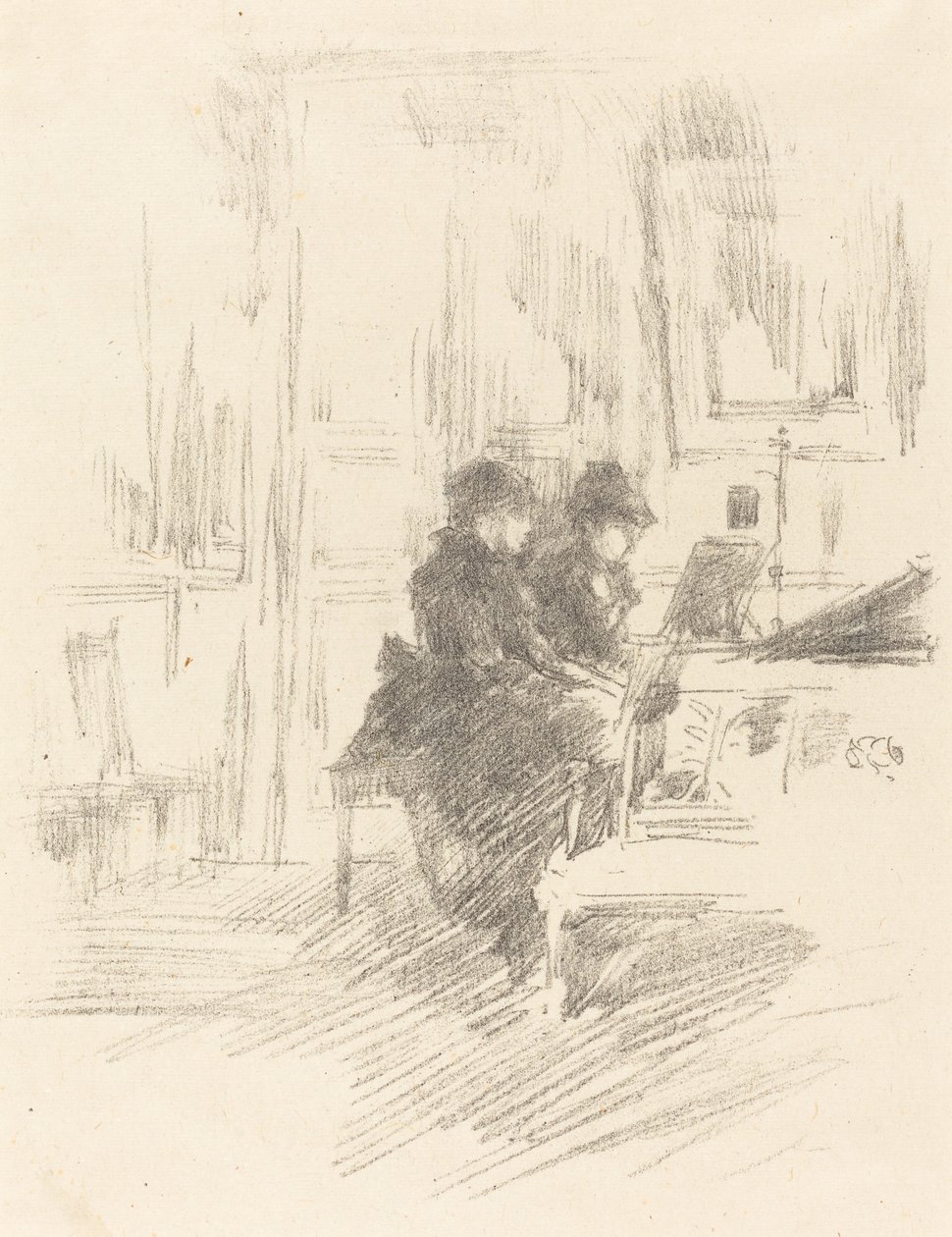 Duet, nr. 2, 1894. af James Abbott McNeill Whistler