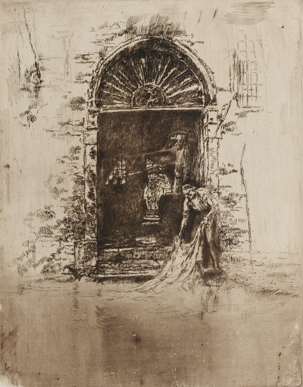 Farveren, 1879-1880. af James Abbott McNeill Whistler