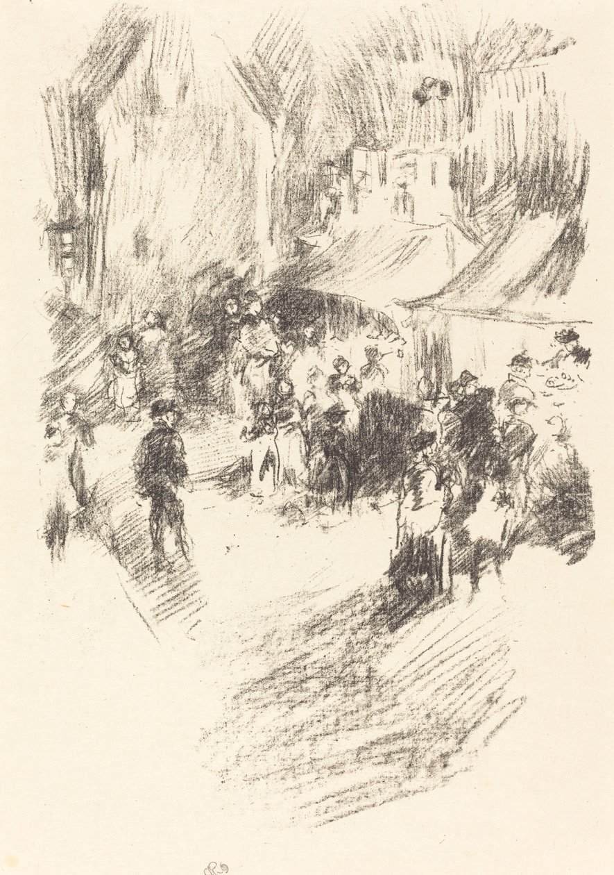 Messen, 18951896. af James Abbott McNeill Whistler
