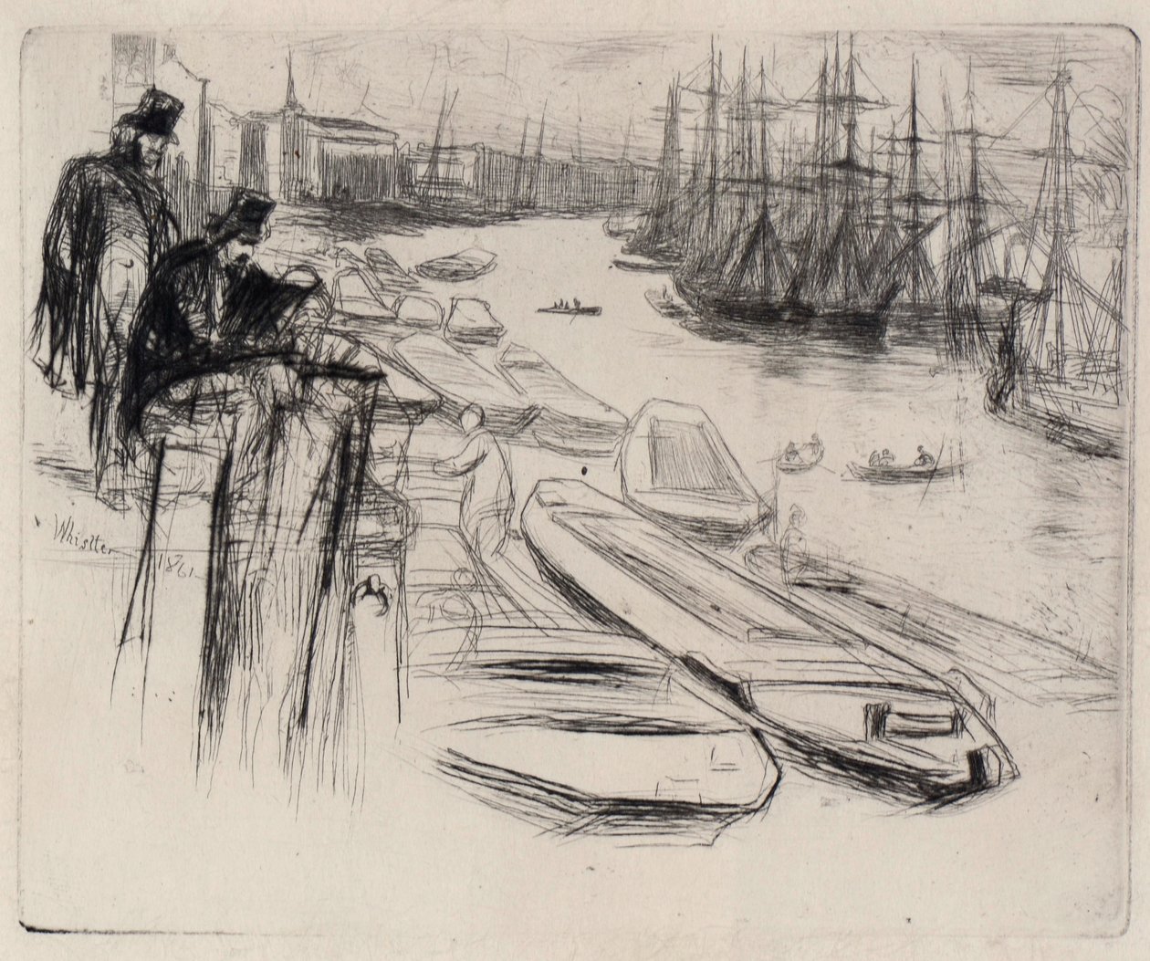 Den Lille Pool af James Abbott McNeill Whistler