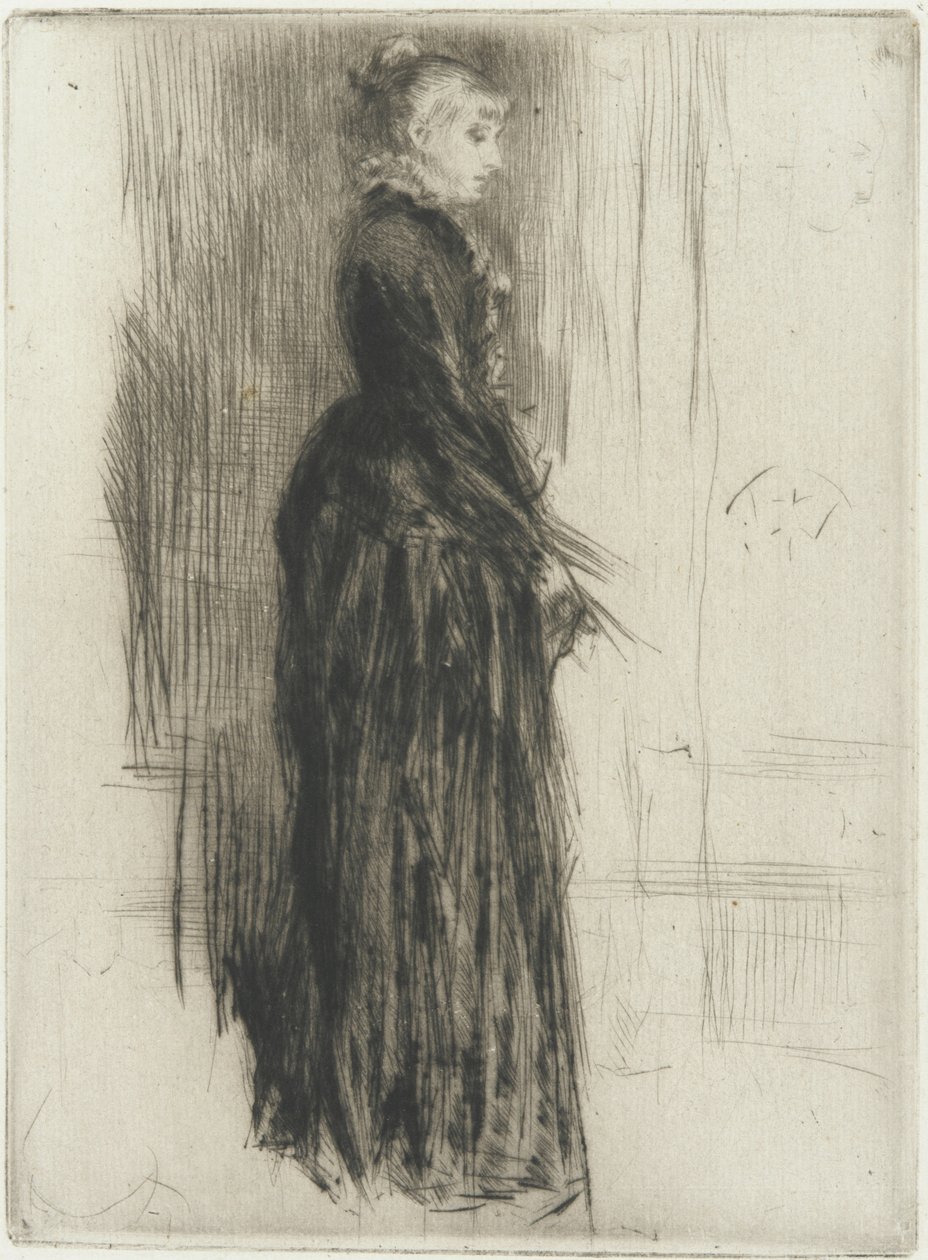 Den Lille Fløjlskjole af James Abbott McNeill Whistler