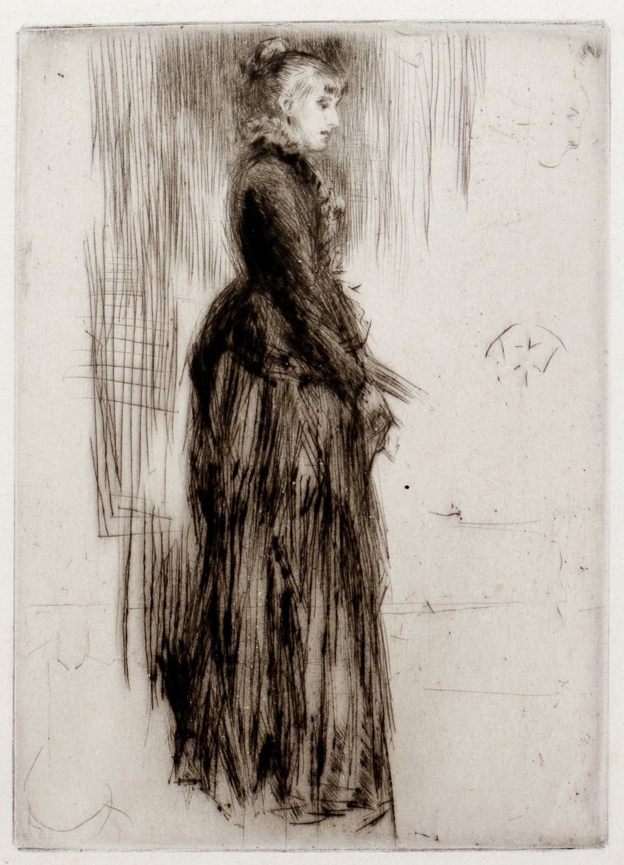 Den Lille Fløjlskjole af James Abbott McNeill Whistler