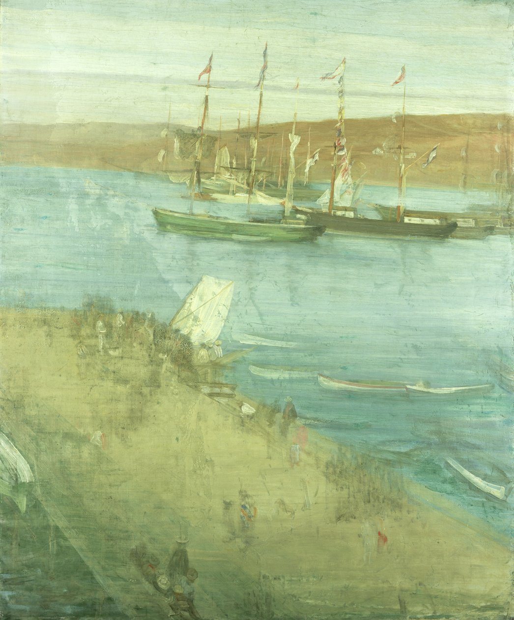 Morgenen efter revolutionen af James Abbott McNeill Whistler