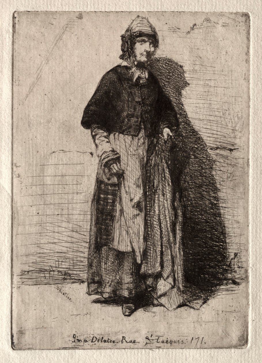 Moderen Gerard, 1858. af James Abbott McNeill Whistler