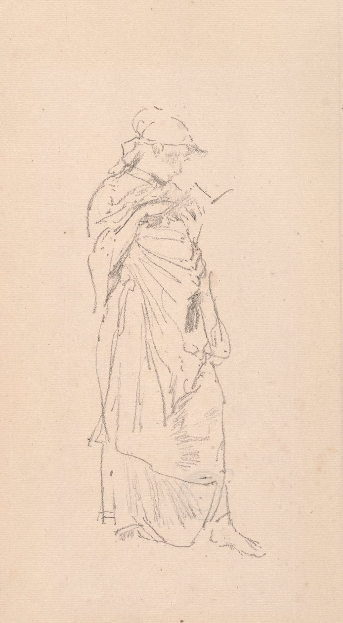 Romanen - pigelæsning, 1890. af James Abbott McNeill Whistler